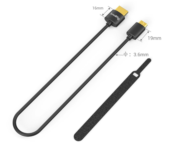 КАКАЯ ПОЛНАЯ КОМПЛЕКТАЦИЯ КАБЕЛЯ HDMI SMALLRIG 3040